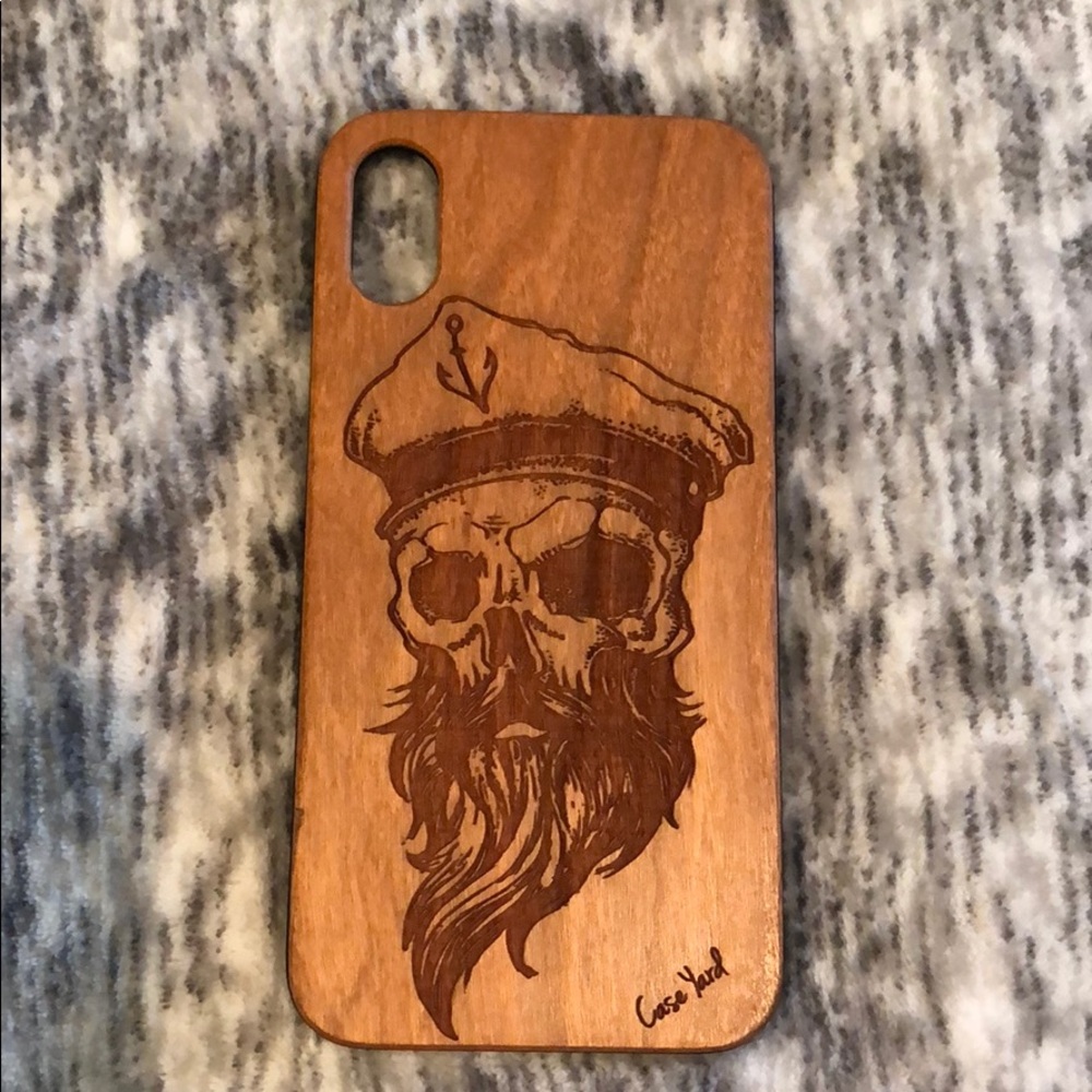 Gently Worn Case Yard iPhone X Case
